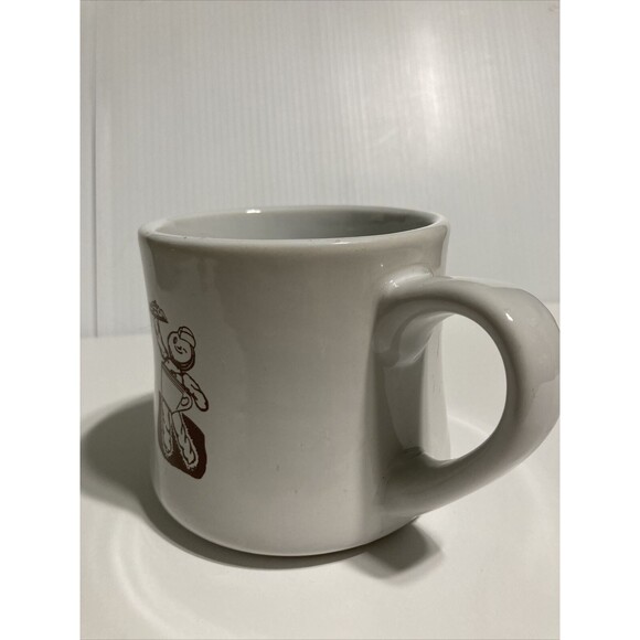 DUNKIN DONUTS  Dunkie Mascot Vintage Logo Coffee Mug Cup 14 Oz - Picture 2 of 11